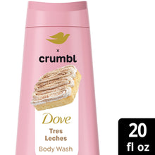 Cargar imagen en el visor de la galería, Dove - Dove Crumbl Limited Edition Body Wash Tres Leches, 20 fl oz