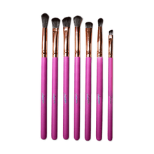Cargar imagen en el visor de la galería, EYE ESSENTIAL Set 7 Brochas- Bronzed Pink - Arantza Cosmetics