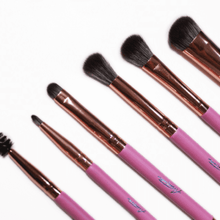 Cargar imagen en el visor de la galería, BEAUTY ON THE GO! Duo Brush Set- Bronzed Pink- Arantza Cosmetics