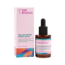 Cargar imagen en el visor de la galería, Pure cold-pressed rosehip seed oil- Good molecules.