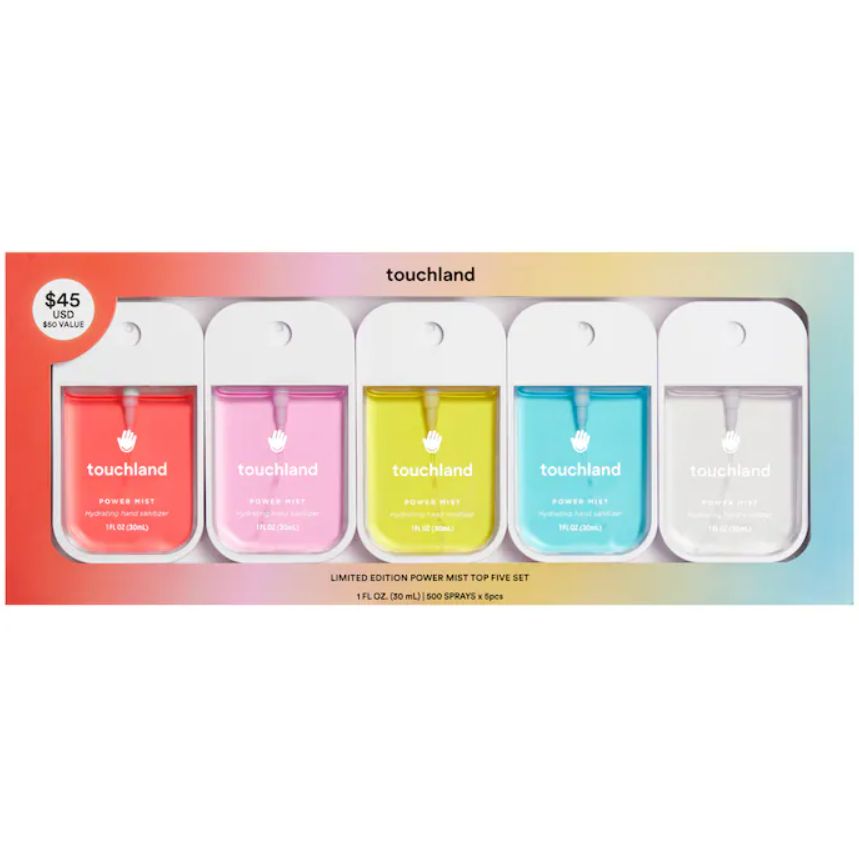 ||PREVENTA||  Touchland Limited Edition Power Mist Top Five Value Set