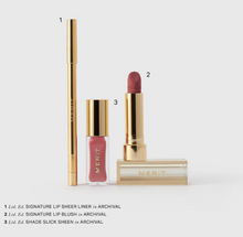 Cargar imagen en el visor de la galería, ||PREVENTA|| MERIT  The Archival Lip Essentials Gift Set
