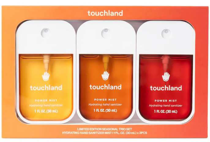 ||PREVENTA||  Touchland  Limited Edition Power Mist Hydrating Hand Sanitizer Seasonal Trio Set