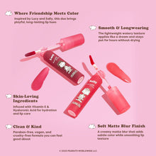 Cargar imagen en el visor de la galería, ||PREVENTA|| Peanuts 75th | Blur Water Lip Tint
