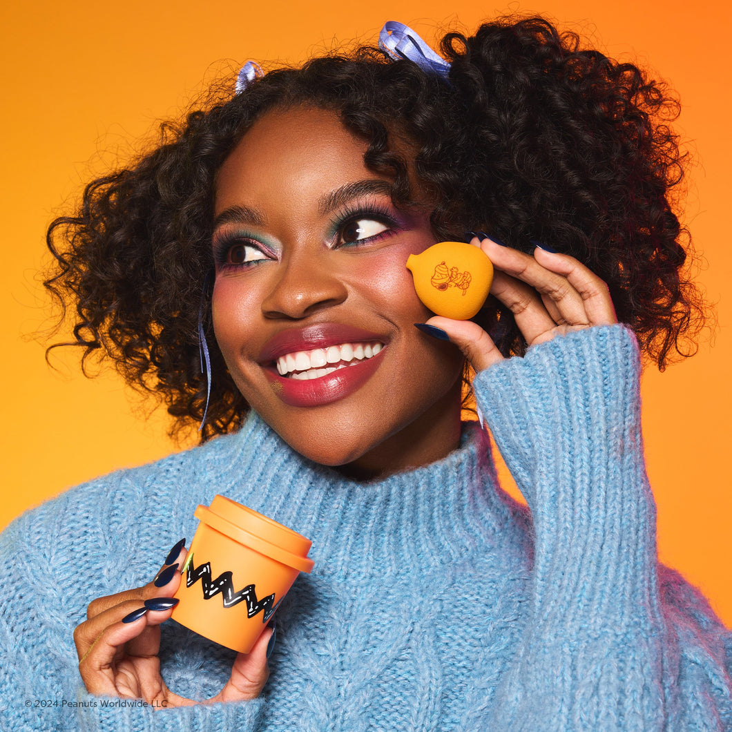 ||PREVENTA|| Peanuts Halloween | Pumpkin Blend Sponge Set w/ Holder