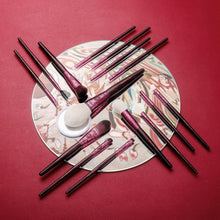 Cargar imagen en el visor de la galería, Splendid Series-15 PCS Classic Makeup Brush Set RED
