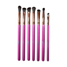 Cargar imagen en el visor de la galería, EYE ESSENTIAL Set 7 Brochas- Bronzed Pink - Arantza Cosmetics
