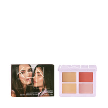 Cargar imagen en el visor de la galería, Kendall Blush &amp; Highlighter Cheek Quad - kylie cosmetics
