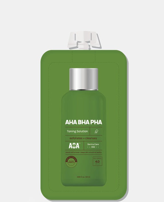 AOA Skin AHA BHA PHA Toning Solution