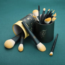 Cargar imagen en el visor de la galería, CHIC SERIES-18PCS MINI MAKEUP BRUSH KIT-SHADED SPRUCE
