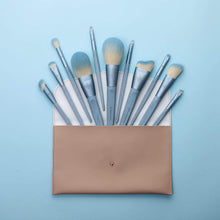 Cargar imagen en el visor de la galería, ECOPRO BAMBOO FIBER - 11PCS ICE BLUE BRUSH KIT
